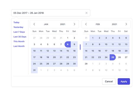 gijgo datepicker|Example: daterangepicker .